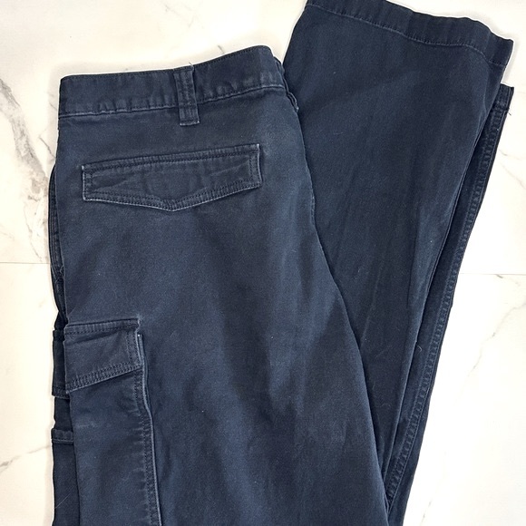 Carhartt Cargo Pants 40x34 Relaxed Fit Navy - Picture 4 of 6